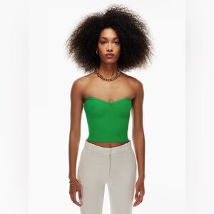 Aritzia babaton Sculpt Knit Sweetheart Tube Top
